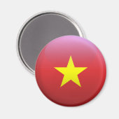 Aimant Drapeau du Vietnam (Recto/Verso)