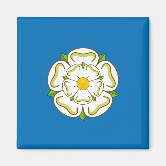 Aimant Drapeau du Yorkshire (comté anglais) (Devant)