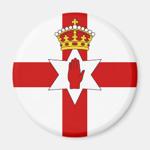 Aimant Drapeau d'ulster d'Irlande du Nord
