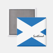 Aimant Drapeau écossais et patriotes écossais/supporters  (Recto/Verso)