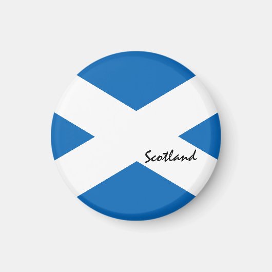 Aimant Drapeau écossais Magnet, vacances, Ecosse (Devant)