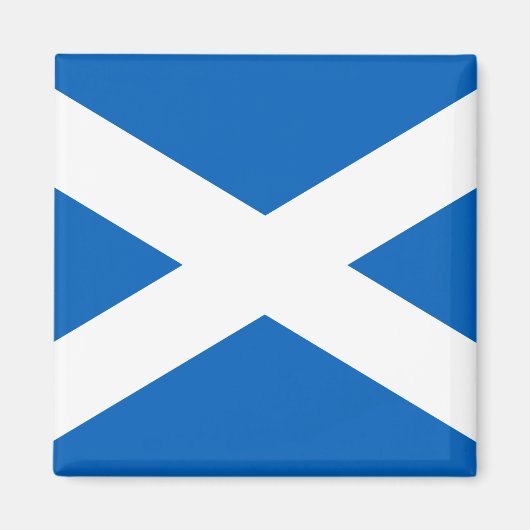 Aimant Drapeau écossais (Saltire) (Drapeau écossais) (Devant)