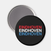 Aimant Drapeau EINDHOVEN Pays-Bas (Recto/Verso)