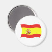 Aimant Drapeau Espagne (Recto/Verso)