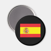 Aimant Drapeau Espagne (Recto/Verso)