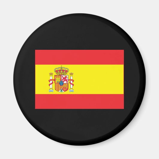 Aimant Drapeau Espagne (Devant)