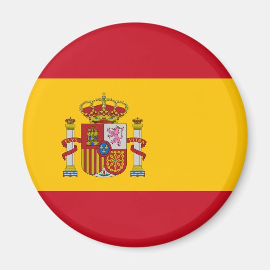Aimant Drapeau Espagne (Devant)