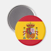 Aimant Drapeau espagnol (Recto/Verso)