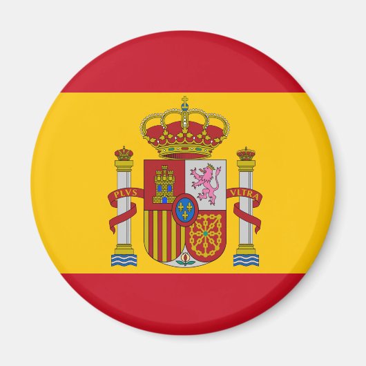 Aimant Drapeau espagnol (Devant)