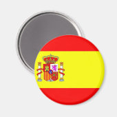 Aimant Drapeau espagnol (Recto/Verso)