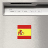 Aimant Drapeau espagnol (In Situ (Lave-vaisselle))