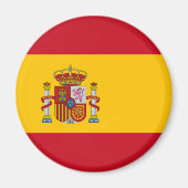 Aimant Drapeau espagnol (Espagne) (Devant)