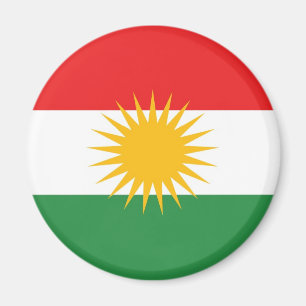Aimant Drapeau ethnique du Kurdistan