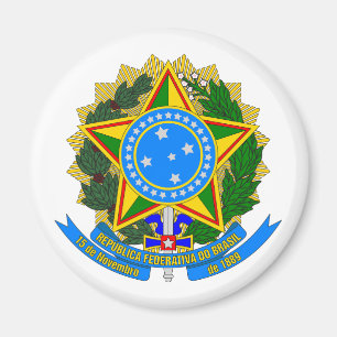 Aimant drapeau étoile emblème symbole armoiries pays brés