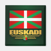 Aimant Drapeau Euskadi (Devant)