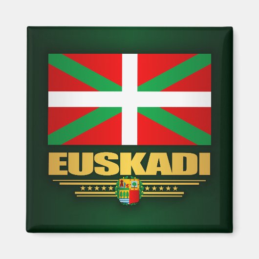 Aimant Drapeau Euskadi (Devant)