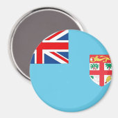 Aimant Drapeau Fidji (Recto/Verso)