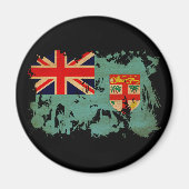 Aimant Drapeau Fidji (Devant)