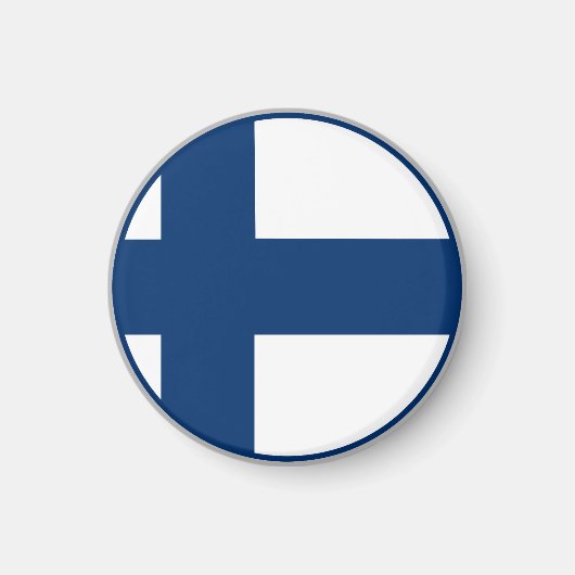 Aimant Drapeau finlandais (Devant)