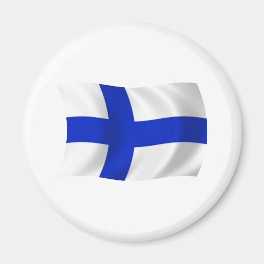Aimant Drapeau Finlande (Devant)