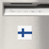 Aimant Drapeau Finlande (In Situ (Lave-vaisselle))