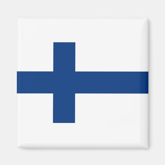 Aimant Drapeau Finlande (Devant)