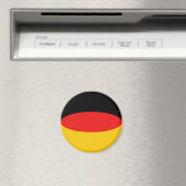 Aimant drapeau fisheye d'Allemagne (In Situ (Lave-vaisselle))