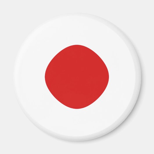 Aimant Drapeau Fisheye Japon (Devant)