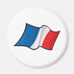 Aimant Drapeau frais de la France