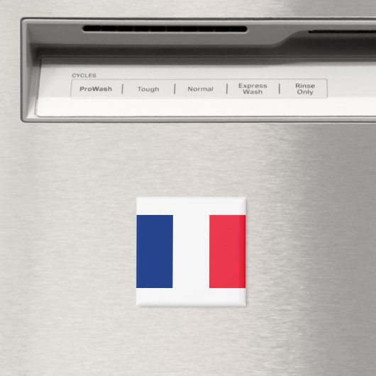 Aimant Drapeau Français (In Situ (Lave-vaisselle))