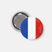 Aimant drapeau français (Recto/Verso)