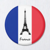 Aimant Drapeau français Magnet, Tour Eiffel, vacances, Fr