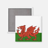 Aimant Drapeau gallois (Recto/Verso)