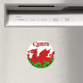 Aimant Drapeau gallois Cymru (In Situ (Lave-vaisselle))