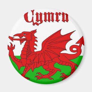 Aimant Drapeau gallois Cymru