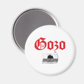 Aimant Drapeau Gozo (Recto/Verso)