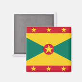 Aimant Drapeau Grenade GD (Recto/Verso)