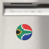 Aimant Drapeau gris de l'Afrique du Sud (In Situ (Lave-vaisselle))