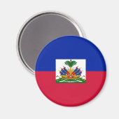 Aimant Drapeau Haïti (Recto/Verso)