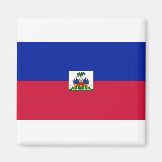 Aimant Drapeau Haïti (Devant)