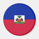 Aimant Drapeau Haïti (Devant)