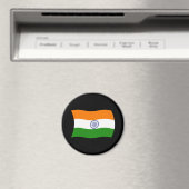 Aimant Drapeau Indien (In Situ (Lave-vaisselle))