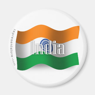 Aimant Drapeau indien