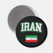 Aimant Drapeau Iran (Recto/Verso)