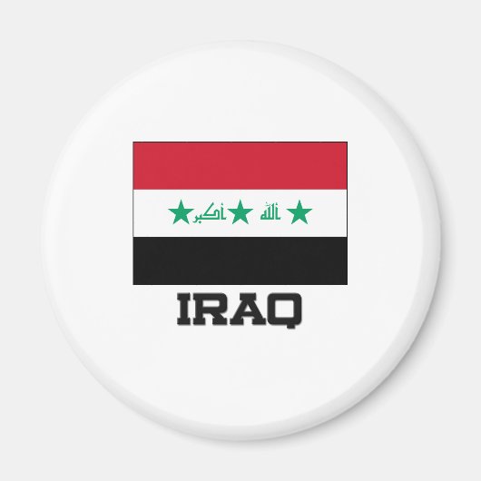 Aimant Drapeau Iraq (Devant)