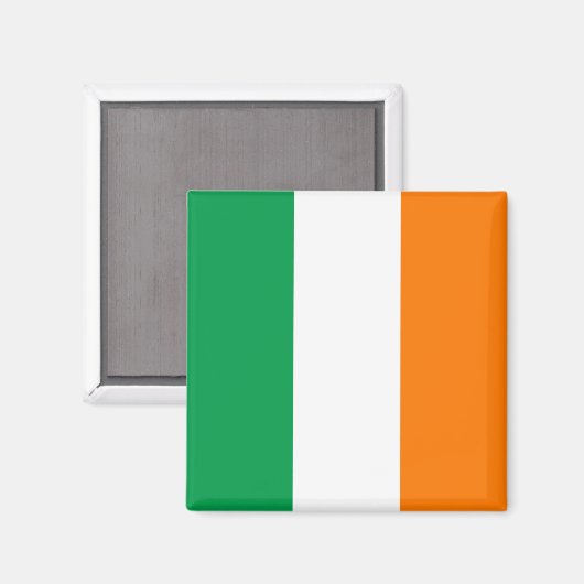 Aimant Drapeau irlandais (Recto/Verso)