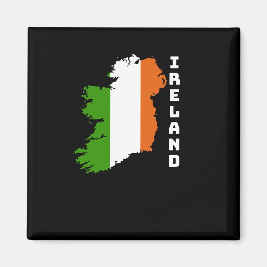 Aimant Drapeau irlandais (Devant)