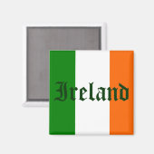 Aimant Drapeau irlandais (Recto/Verso)