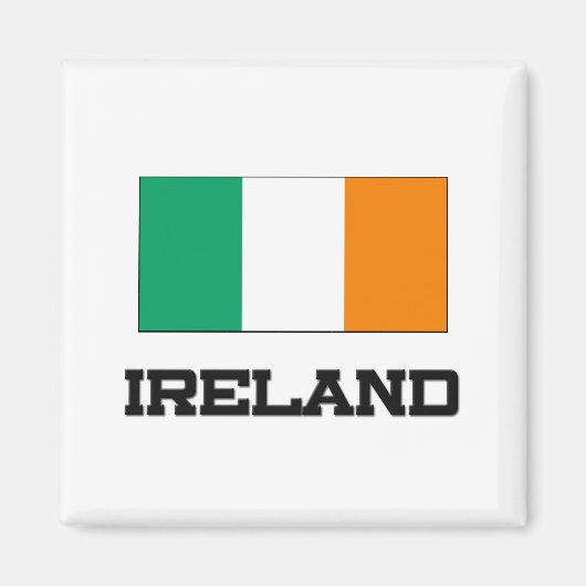 Aimant Drapeau irlandais (Devant)