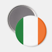 Aimant drapeau irlandais (Recto/Verso)